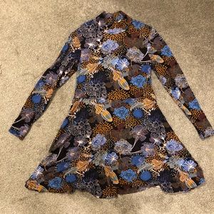 Floral long sleeve Dress